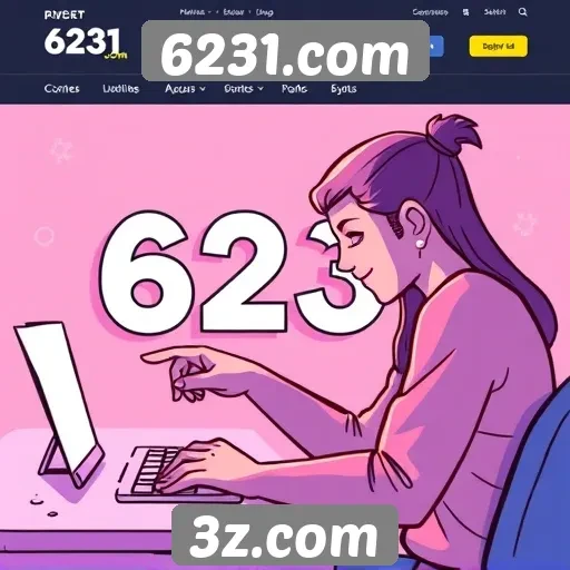 A análise da popularidade do site 6231.com